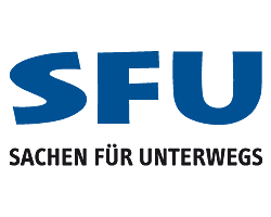 Logo: SFU – SACHEN FÜR UNTERWEGS GmbH Hannover